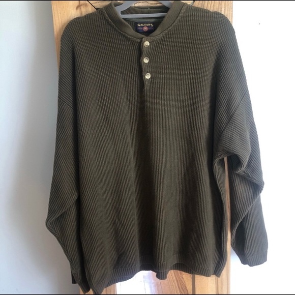 XXL | Olive Green Oversized Waffle Knit Sweater - Picture 2 of 5